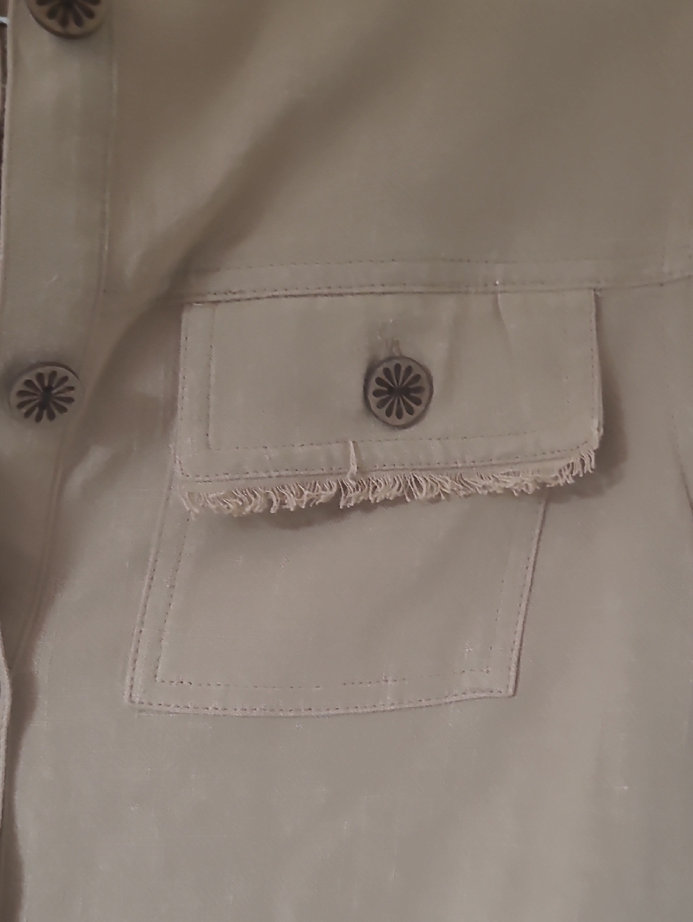 Multiples Linen Jacket - Picture 3 of 7